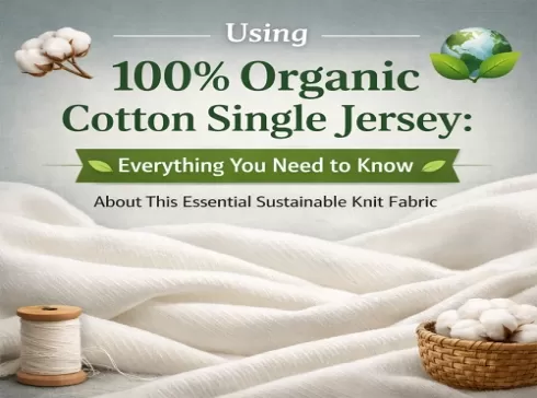 Tricou simplu 100% bumbac organic: Tot ce trebuie să știi despre acest material tricotat esențial și sustenabil